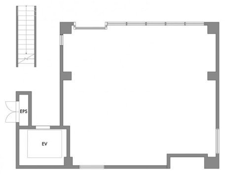 FABRIC渋谷1F 間取り図