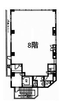 西新宿ビル8F 間取り図