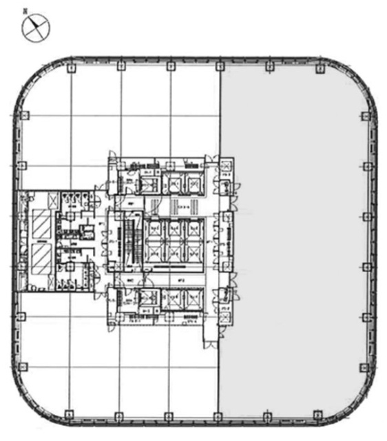 アークヒルズ仙石山森タワー35F 間取り図