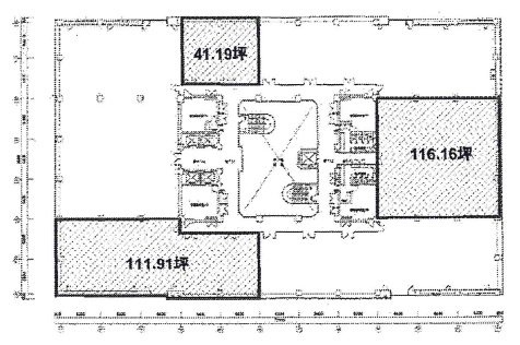 新溝ノ口ビル3F 間取り図