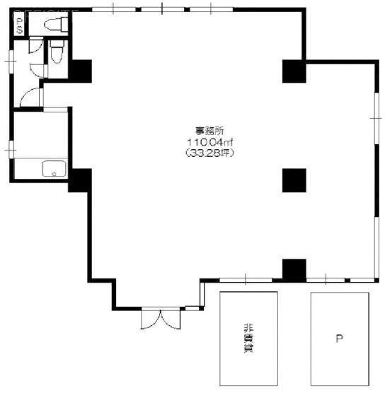 アドニスアマノ1F 間取り図