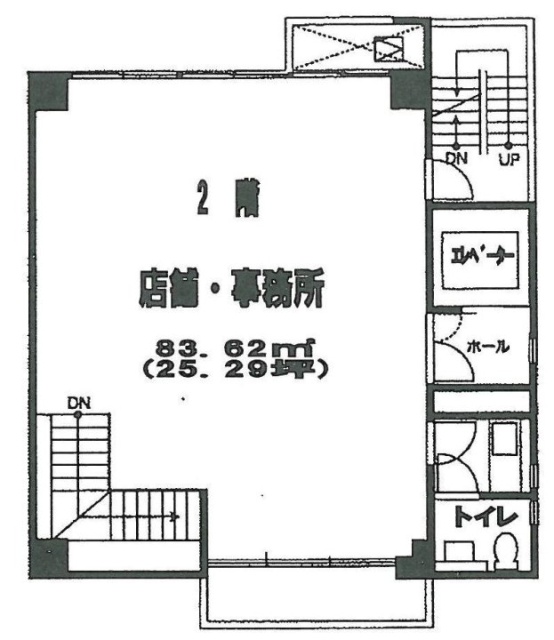 川上ビル2F 間取り図