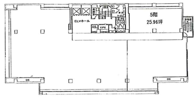 合人社横浜日本大通7ビル5F 間取り図