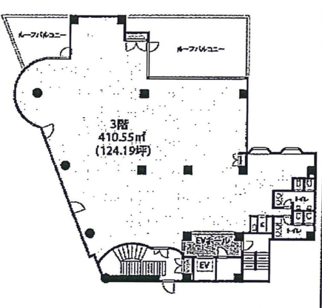 桜丘ビル3F 間取り図