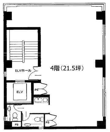 丸藤ビル4F 間取り図