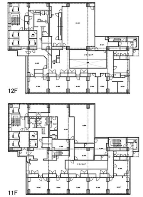 UD芝大門ビル11F～12F 間取り図