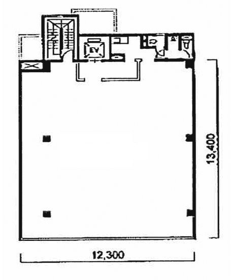 大森FNビル5F 間取り図