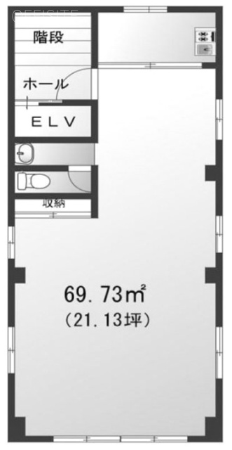 樋田ビル3F 間取り図