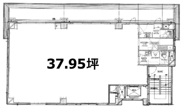 赤坂光洋ビル3F 間取り図