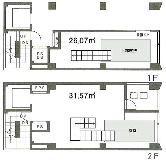 ラトゥールキャンデラ1F～2F 間取り図