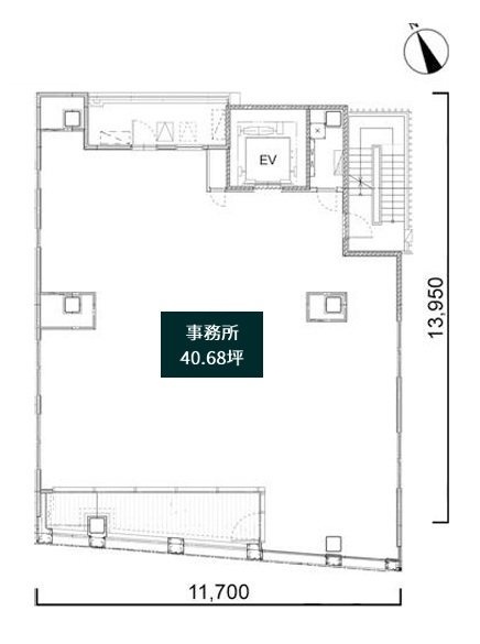 (仮)四谷2丁目PJ3F 間取り図