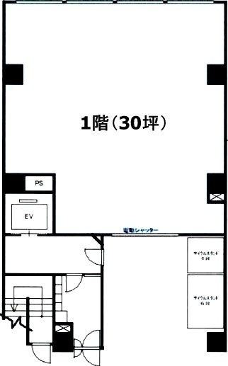 EVANS(エヴァンス)1F 間取り図