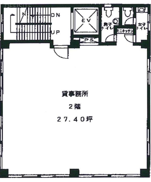 F・B・Cビル2F 間取り図