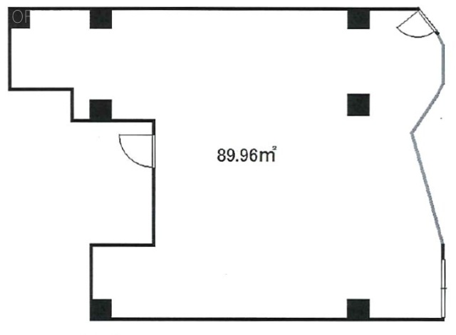 中村ビル1F 間取り図