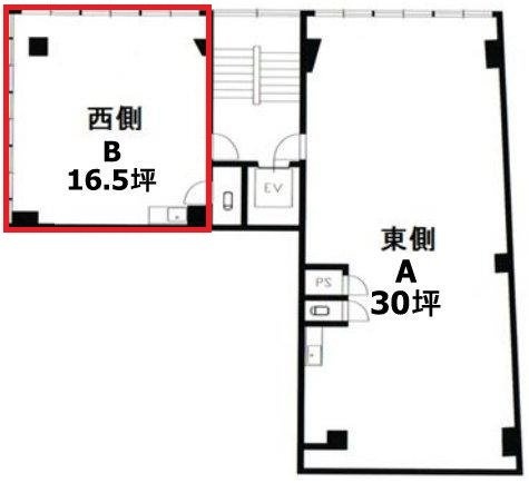 昭和ビルB 間取り図