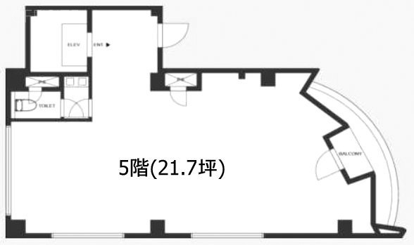 ビラ・アペックス駒沢5F 間取り図