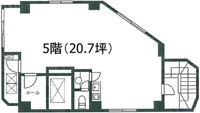 ナオビル5F 間取り図