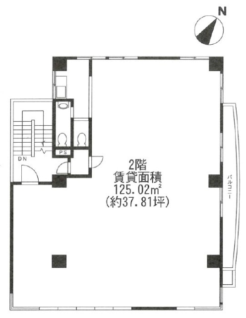 大芦ビル2F 間取り図