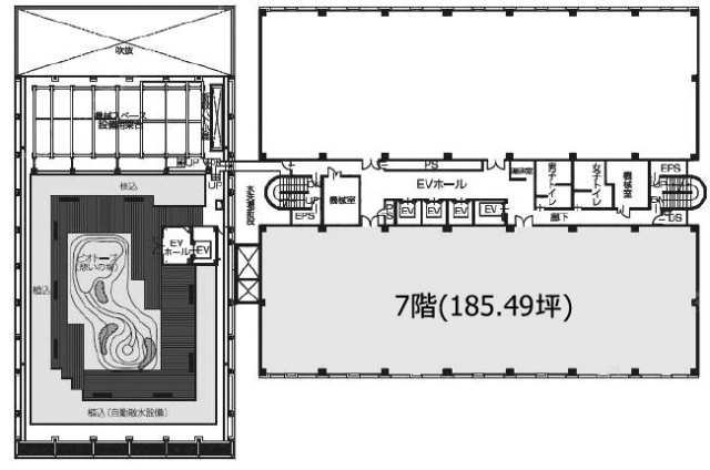 JMFビル東陽町01本館C 間取り図