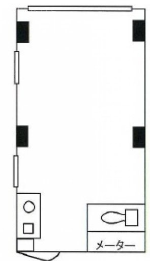 銀座201ビル5F 間取り図