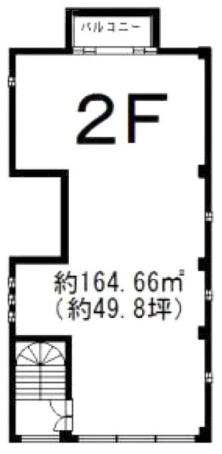 OWビル2F 間取り図