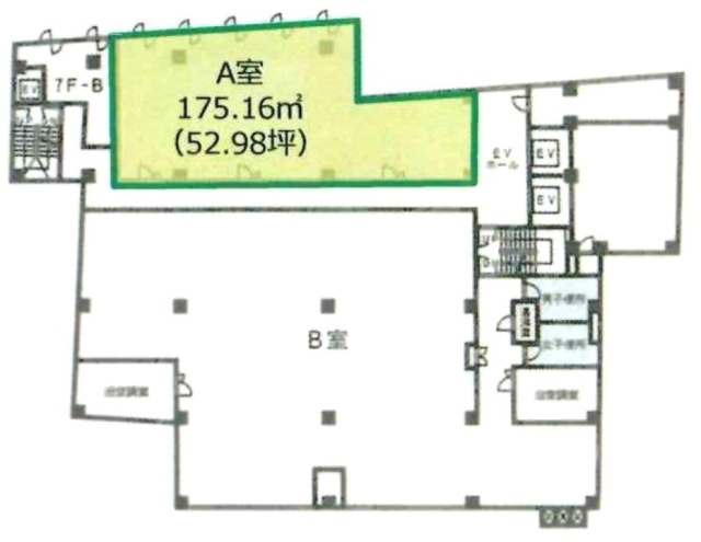 町映ビルA 間取り図