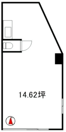 OHREM新高円寺ビル1F 間取り図