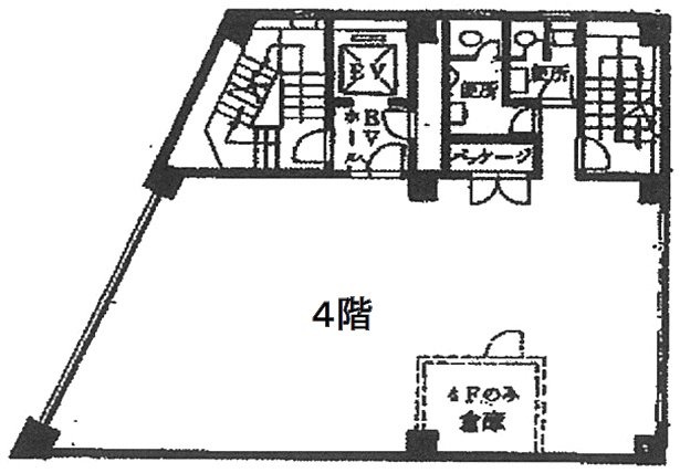 江戸新金網ビル4F 間取り図