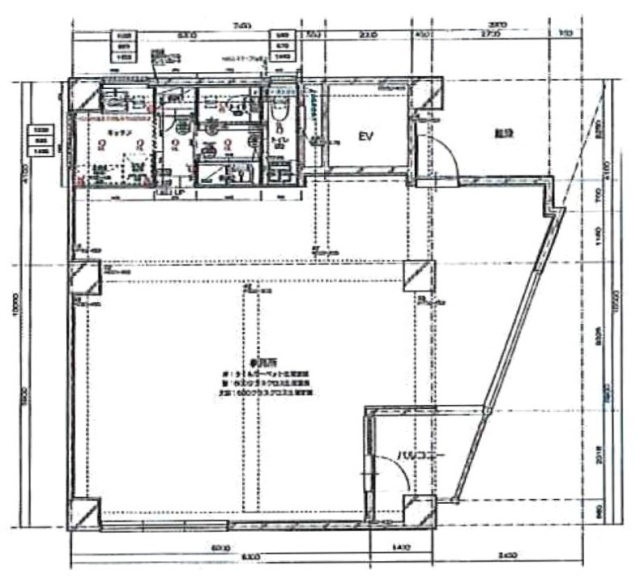 井門西蒲田ビル2F 間取り図