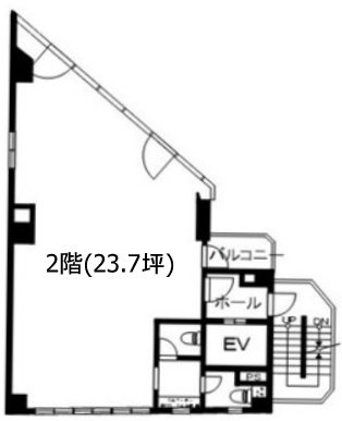 LEREVE文京本郷2F 間取り図