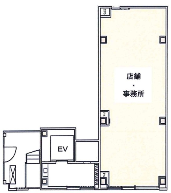 内幸町企画ビル1F 間取り図
