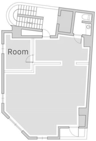 神宮前SRビル6F 間取り図