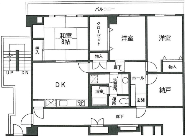アヤベビル602 間取り図
