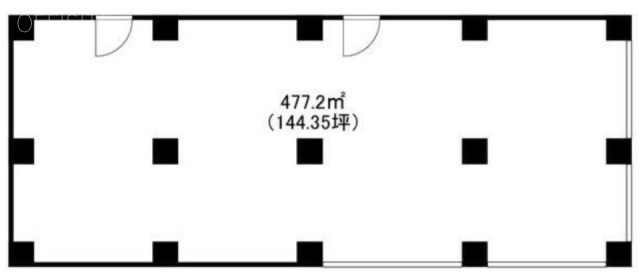 JA共済埼玉ビル1F 間取り図