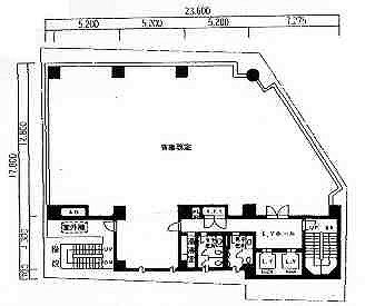 南青山STビル6F 間取り図