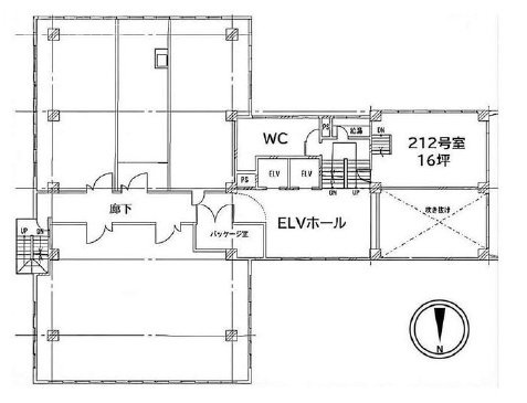 第3東ビル212 間取り図