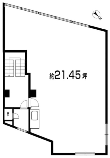 アシスト新橋ビル2F 間取り図