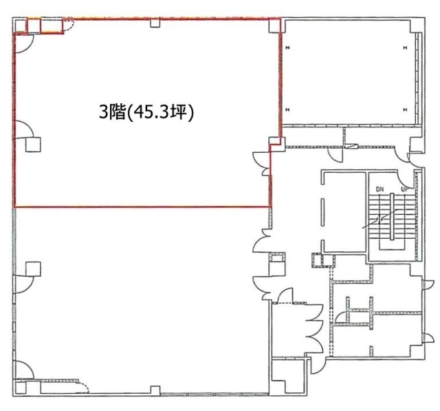 日本生命王子ビル3F 間取り図