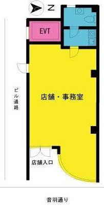 SPACE-T1F 間取り図