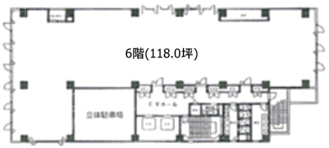 丸多屋ビル6F 間取り図