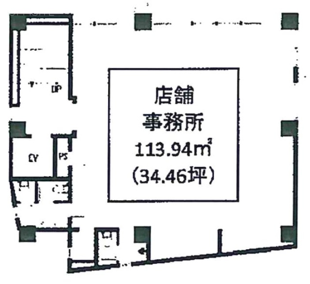 ハイマンションウエスト高円寺2F 間取り図