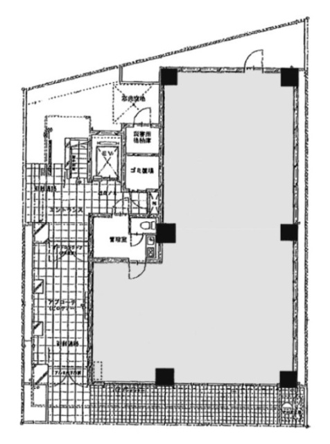 クラシックとーと1F 間取り図