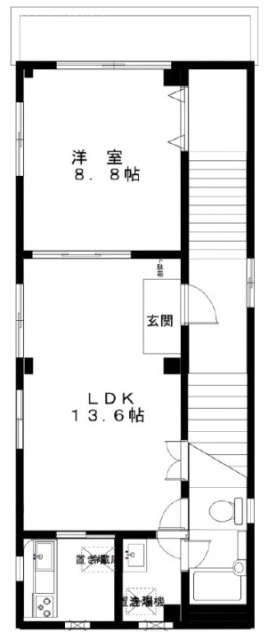 松本ビル2F 間取り図