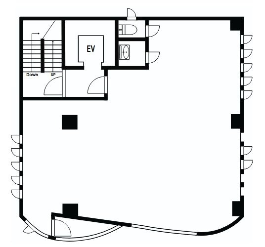 リュミエ西葛西ビル7F 間取り図