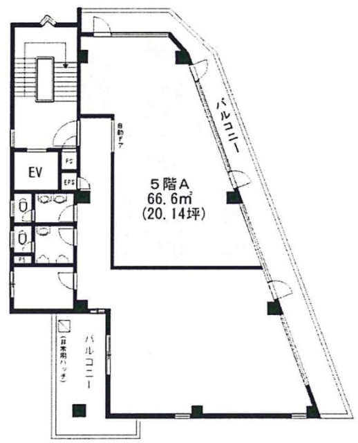 太田ビル5F 間取り図