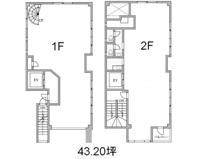 ムサシビル1-2 間取り図