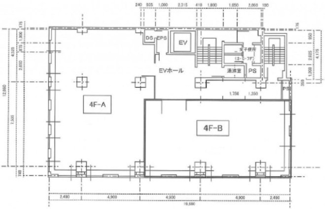 第7セントラルビルA 間取り図