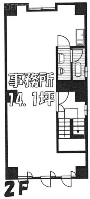 アリスビル2F 間取り図