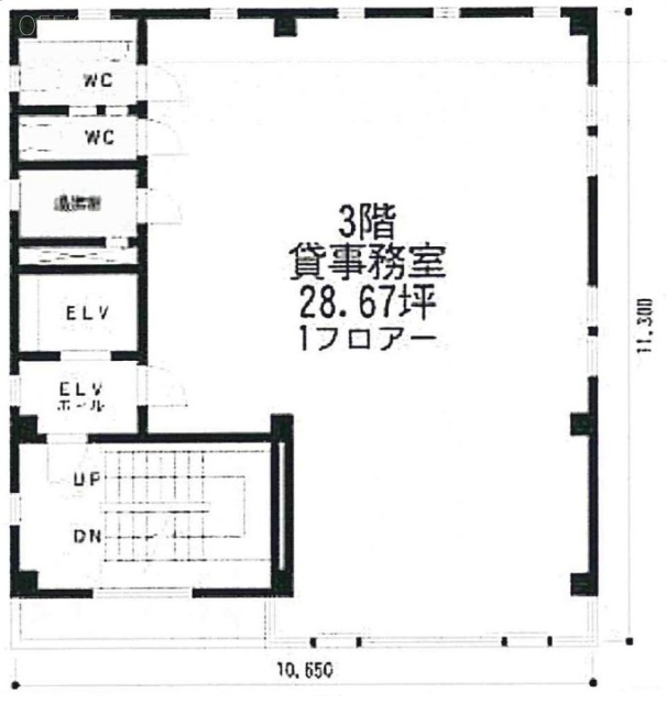 エクセレンスビル3F 間取り図