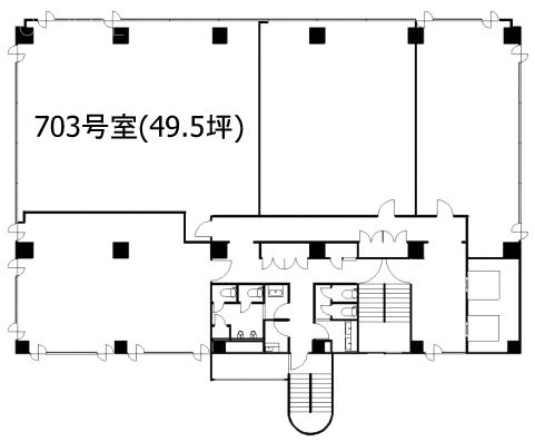 Nビル東陽町703 間取り図